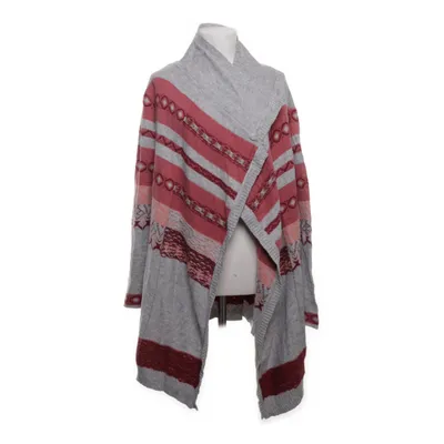Cardigan (Grijs, Roze, Meerkleurig) van 1982 Acryl, Katoen, Polyamide, Wol