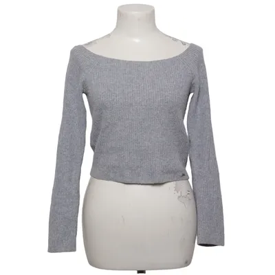 Pull-over (Gris) de Hollister Acrylique, Coton, Élasthane, Polyester