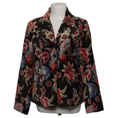 Blazer (Brown, Multicolored) from Twice Cotton, Polyester