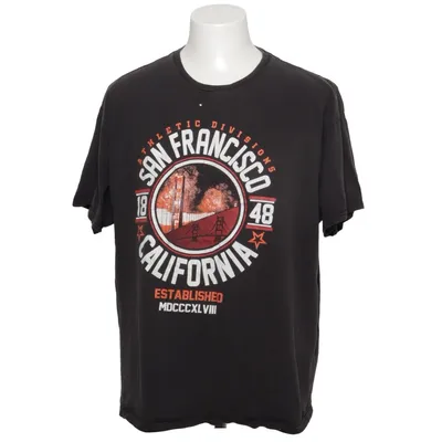 T-shirt (Röd, Vit, Svart) från Delta Pro Weight Bomull