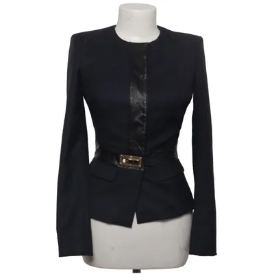 Blazer (Noir) de Elisabetta Franchi Acétate, Polyester