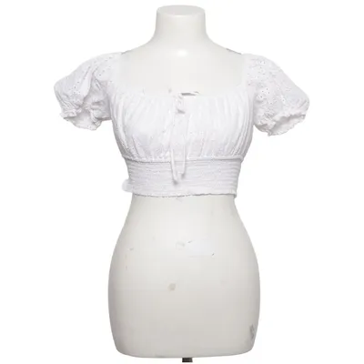 Crop top (Hvid) fra FB Sister Bomuld, Polyester