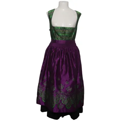 Dirndl (Grøn, Lilla, Sort) fra Country Line Bomuld, Polyester