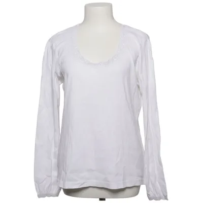 Langærmet t-shirt (Hvid) fra Cheer Bomuld, Elastan, Polyamid