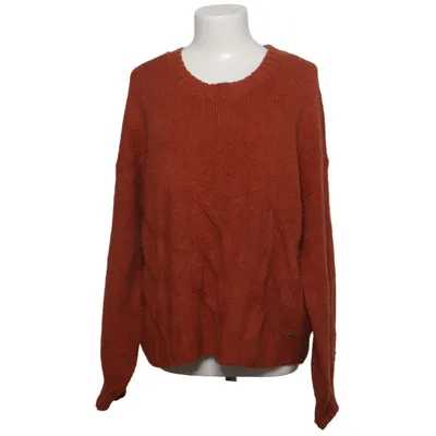 Pull-over (Marron) de Hollister Acrylique, Coton, Élasthane, Polyester