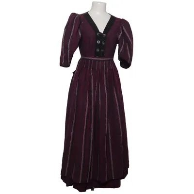 Dirndl (Lilla, Sort) fra Chiemseer Dirndl & Tracht Bomuld