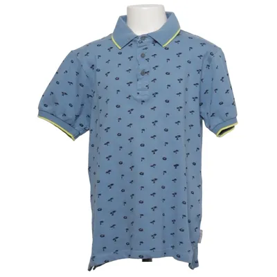 Polo shirt (Blue) from Vinrose Cotton, Elastane