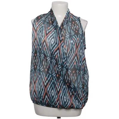 Top (Blå, Flerfarvet) fra 1982 Polyester