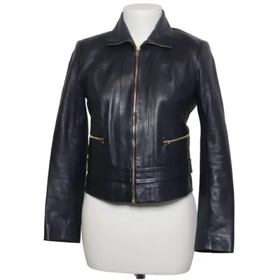 Leather jacket (V6630H-47) from Sandro