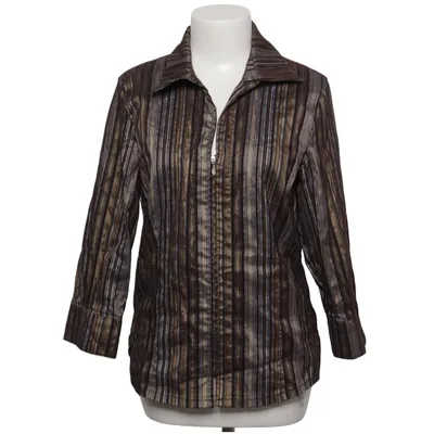 Blouse (Bruin, Meerkleurig) van Ze-Ze Katoen, Elastaan, Polyester