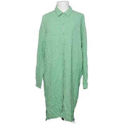 Skjortekjole (Grøn) fra Selected Femme Linned, Viscose