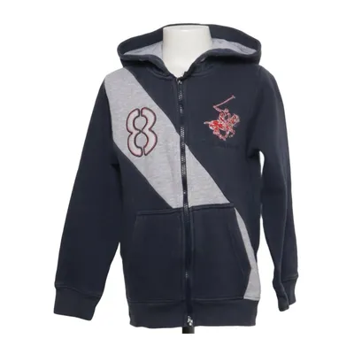 Huvtröja (Blå, Grå, Flerfärgad) från Beverly Hills Polo Club Bomull, Polyester