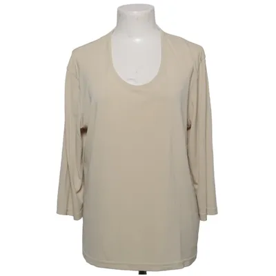 Långärmad t-shirt (Beige) från Golden Line Elastan, Polyester