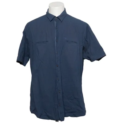 Short sleeve shirt (Blue) from Emilio Adani