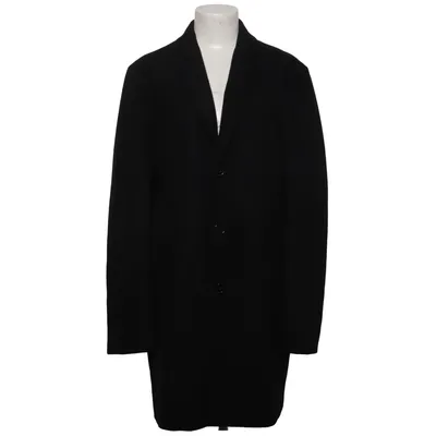 Frakke (Sort) fra MR.F Polyester, Uld