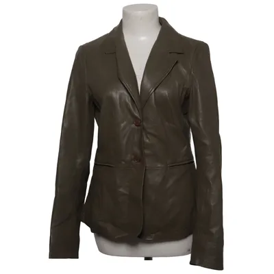 Läderkavaj (Grön) från Arma Skinn, Polyester