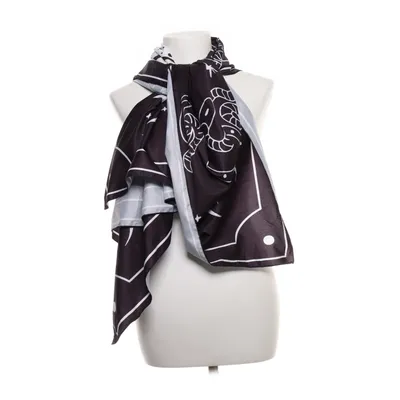 Neckerchief (Black, White) Polyester