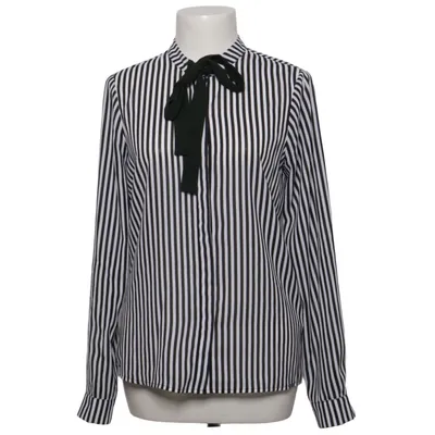 Schluppenbluse (Schwarz, Weiß) von Sh Collection Polyester