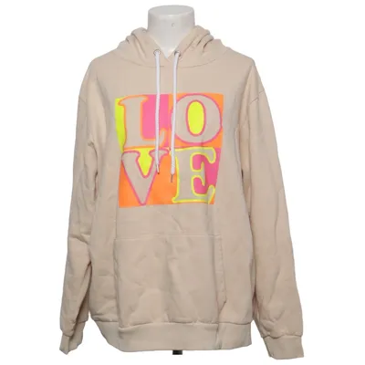 Sweat à capuche (Beige) de Zwillingsherz Coton, Polyester