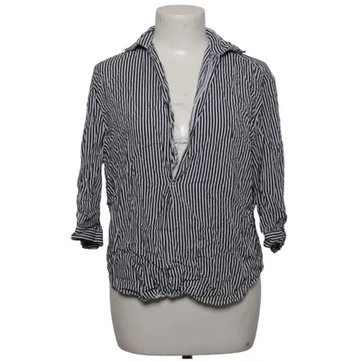 Blouse (Black, White) from Into Viscose