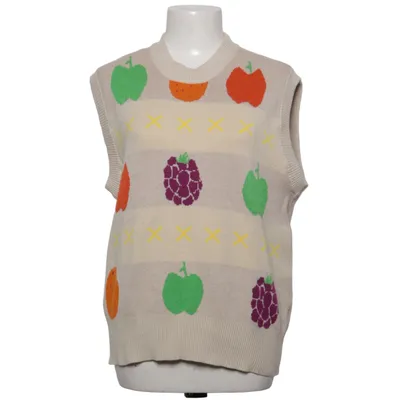 Pull sans manches (Beige, Multicolore) de Native Youth Polyamide, Polyester, Viscose