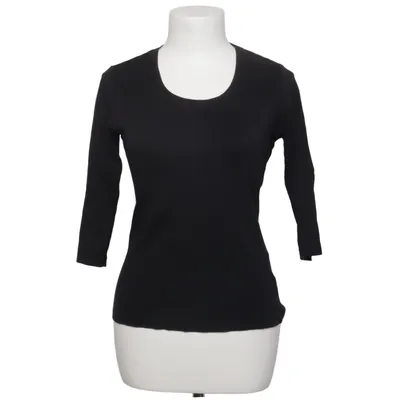 Langærmet t-shirt (Sort) fra Street One Bomuld