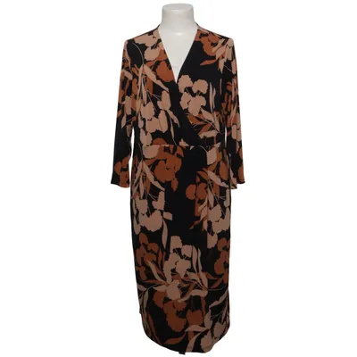 Jurk (Zwart, Beige, Bruin) van Comma Elastaan, Polyester
