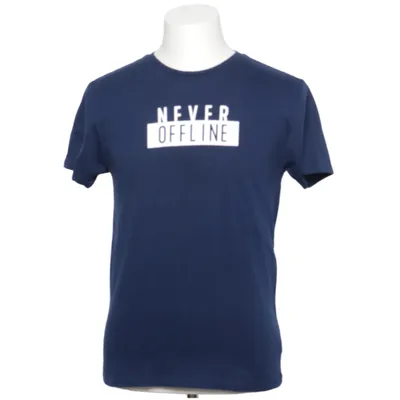 T-shirt (Blå) fra Penshoppe Bomuld, Polyester
