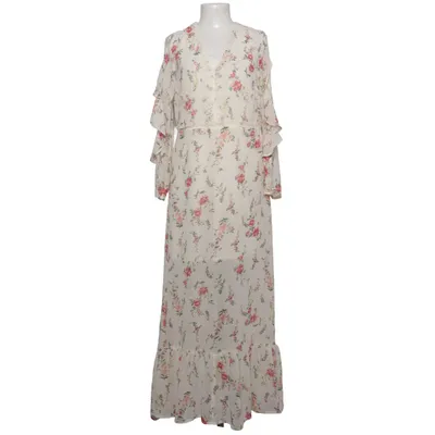Maxi jurk (Wit, Meerkleurig) van Divided by H&M Polyester