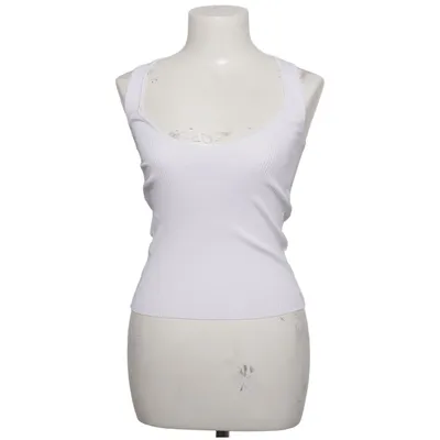 Tank­top (Weiß) von Zara Elasthan, Polyamid, Viskose