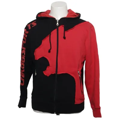 Hoodie (Black, Red) from Rainbow Collection Cotton