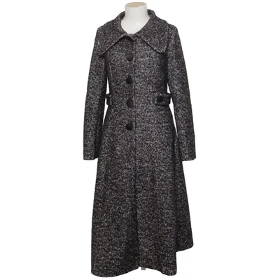 Coat (Black, Gray) from Banned Acrylic, Polyester, Wool