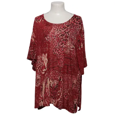Top (Red, Multicolored) from Grandiosa Polyester