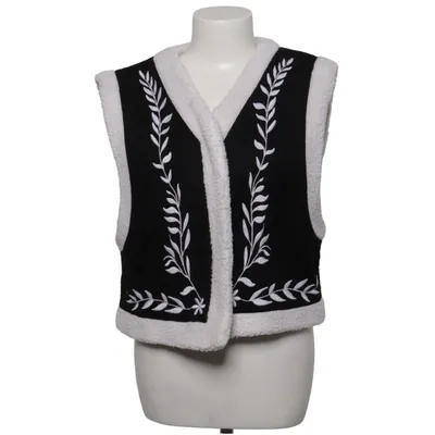 Ydervest (Sort, Hvid) fra Pieces Polyester