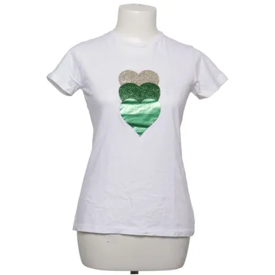 T-shirt (White, Green, Gold) from Susy Mix Cotton