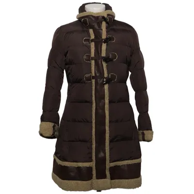 Manteau d'hiver (Marron, Beige) de Add Acrylique, Polyamide