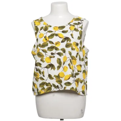Crop top (Gul, Grön, Vit) från Zara Collection Polyester