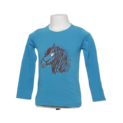 Lange mouwen shirt (Blauw) van Filou & Friends Katoen, Elastaan