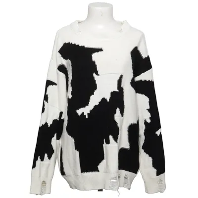 Pull-over (Noir, Blanc) de Kleidermafia Acrylique, Coton
