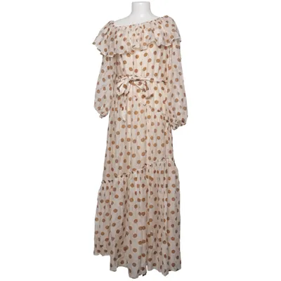 Maxi jurk (Beige, Bruin) van Mango Lyocell, Polyamide, Polyester