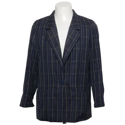 Blazer (Blue, Yellow) from Ravens Polyester, Wool