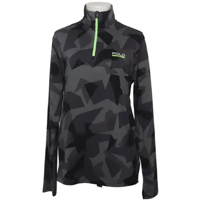 Base layer shirt (Gray, Black) from Polo Sport Ralph Lauren Elastane, Polyester