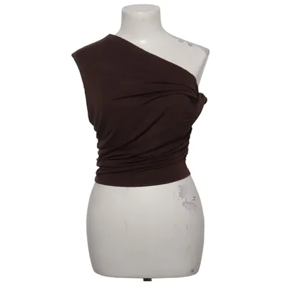 Top (Brun) fra Superdown Elastan, Viscose