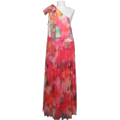Maxikleid (Pink, Mehrfarbig) von Bonprix Elasthan, Polyester