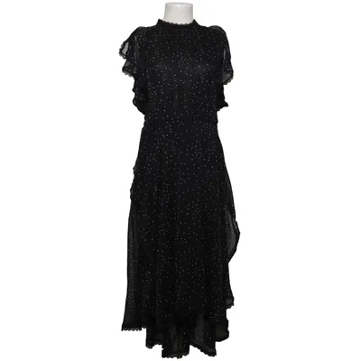 Jurk (Zwart, Wit) van The Girl Who Elastaan, Polyester