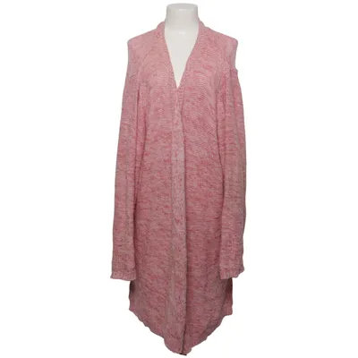 Cardigan (Roze, Wit) van Janina Acryl, Katoen, Viscose