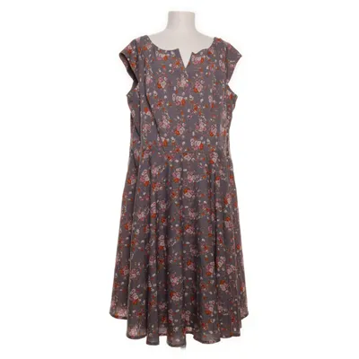 Kjole (Grå, Flerfarvet) fra Hell Bunny Vixen Polyester