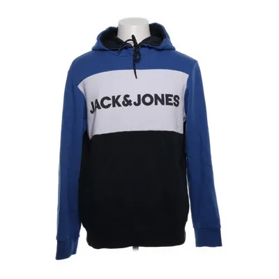 Huvtröja (Blå, Vit, Svart) från Jack & Jones Bomull