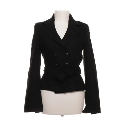 Skepparkavaj (Svart) från Escada Kashmir, Nylon, Kaninpäls, Ull