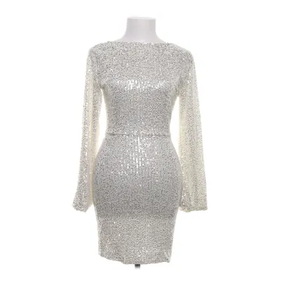 Cocktail dress (Silver) from Meet x Tiger Elastane, Polyester